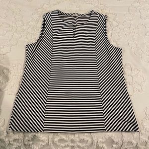 Talbots Split Neck Tank